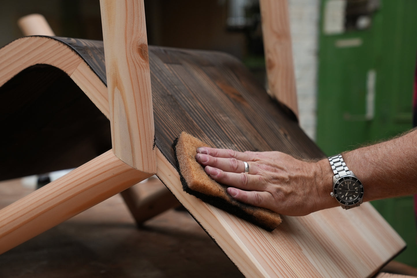 Set applicatore scrubby beige