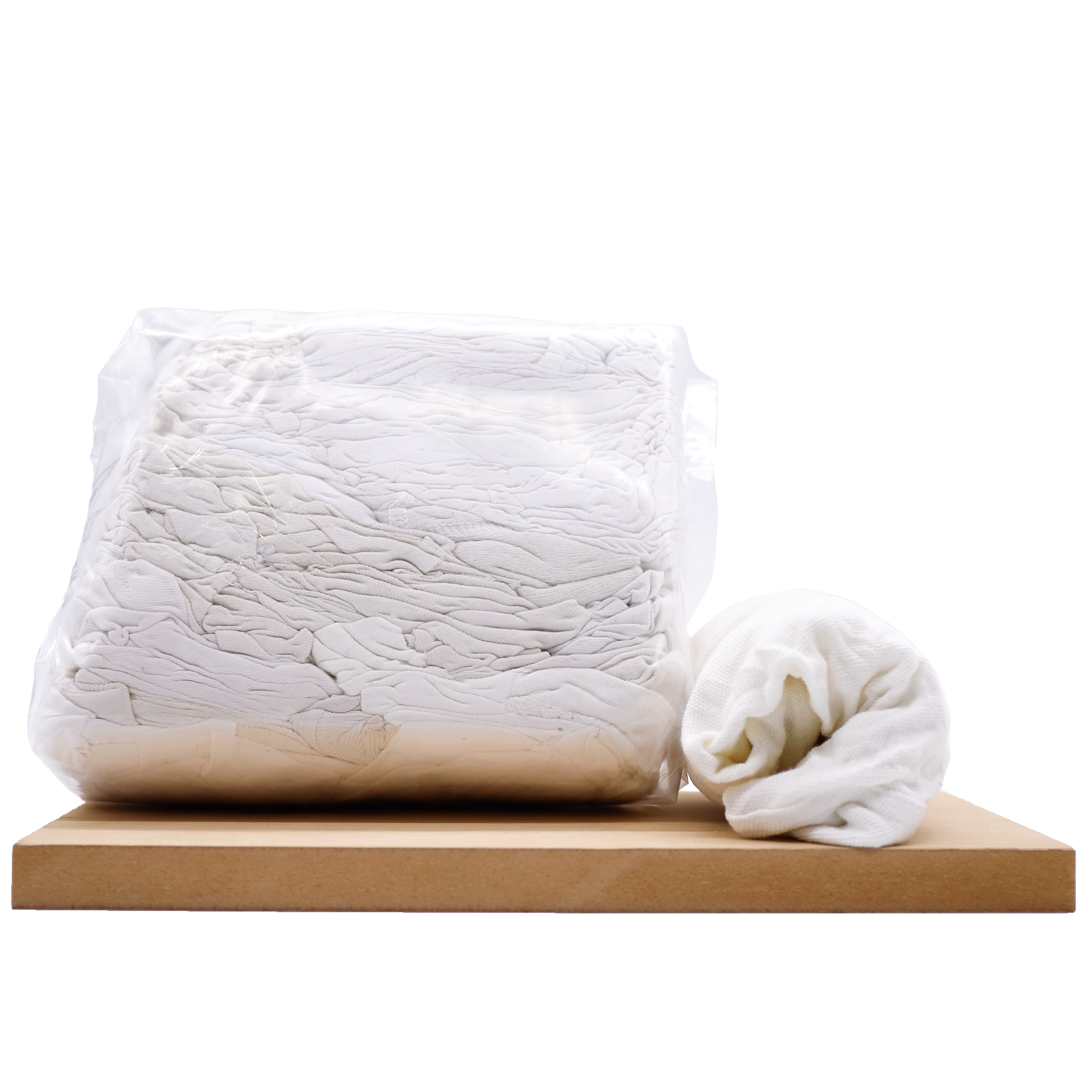 Stracci bianchi per la pulizia